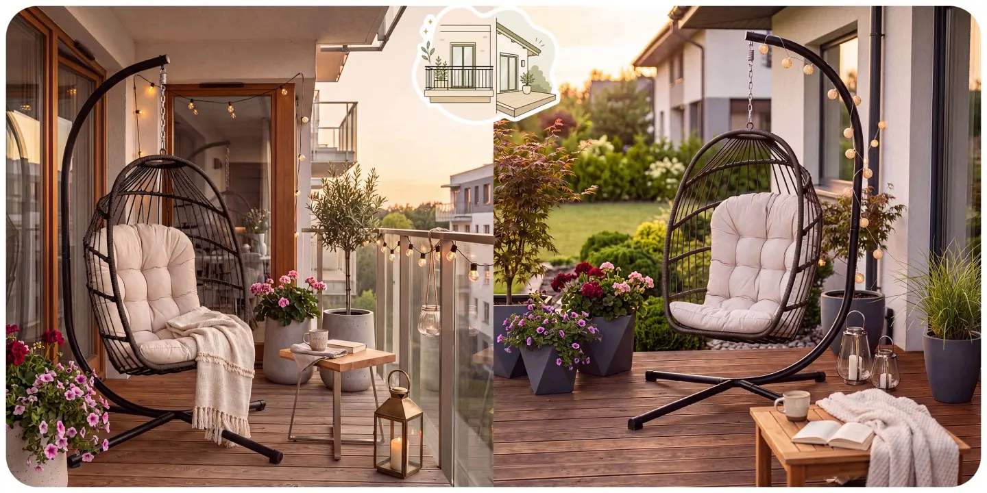 Slika proizvoda 3: Viseća vrtna fotelja Maribella Sofotel 290500