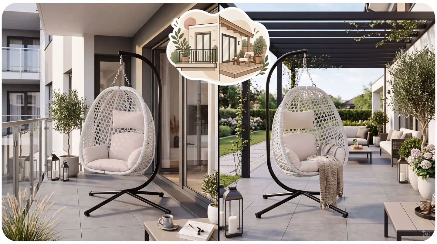 Detail produktu 3: Závěsné zahradní křeslo Veneziana Sofotel 290600