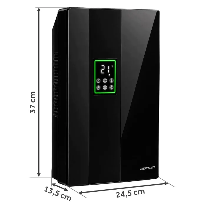 Termékkép 25: Légtisztító páramentesítő – automatikus páramegkötő + távirányító Berdsen BD-861