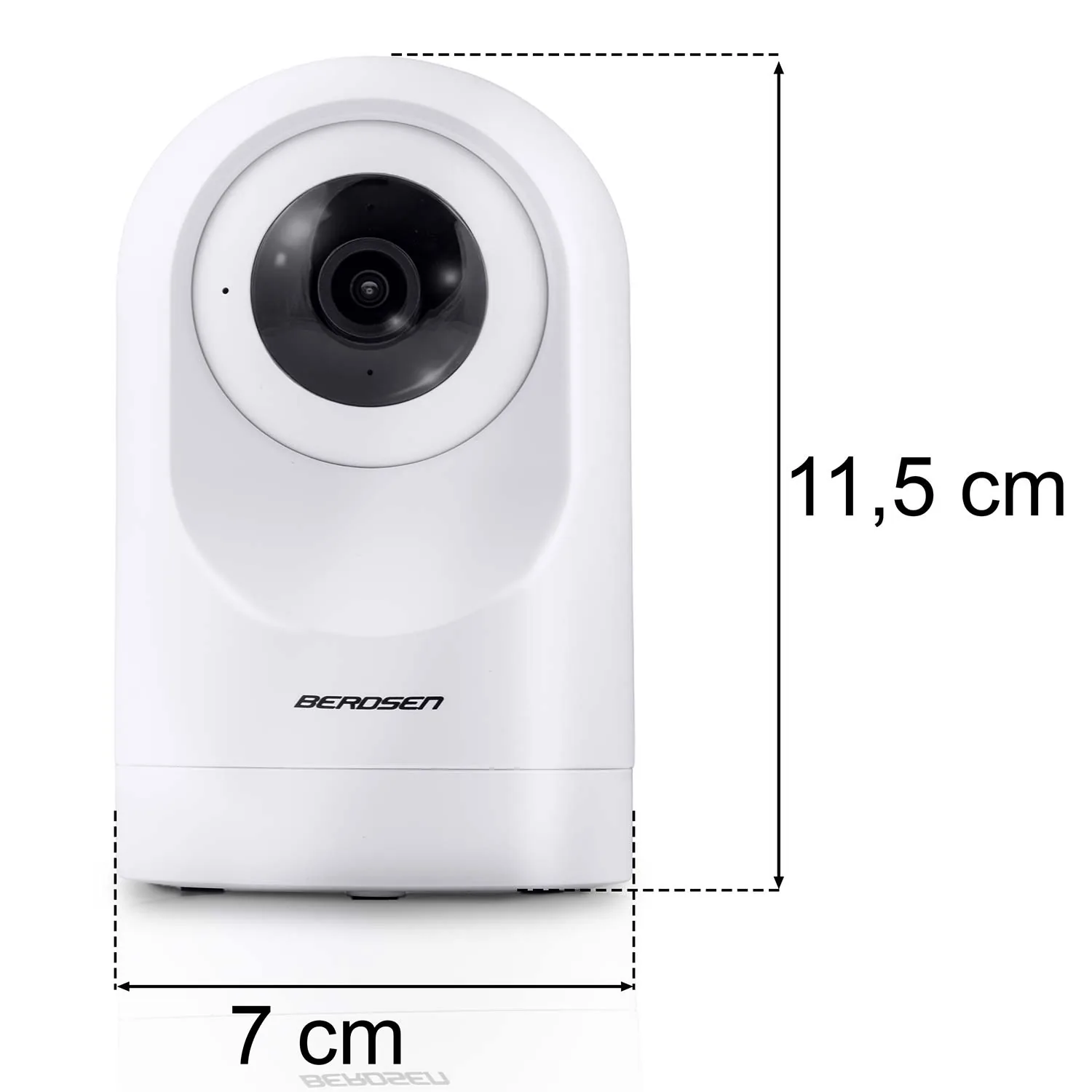 Termékkép 18: Forgatható beltéri Wi-Fi IP kamera 5 Mpx Berdsen BD-941 J-394100