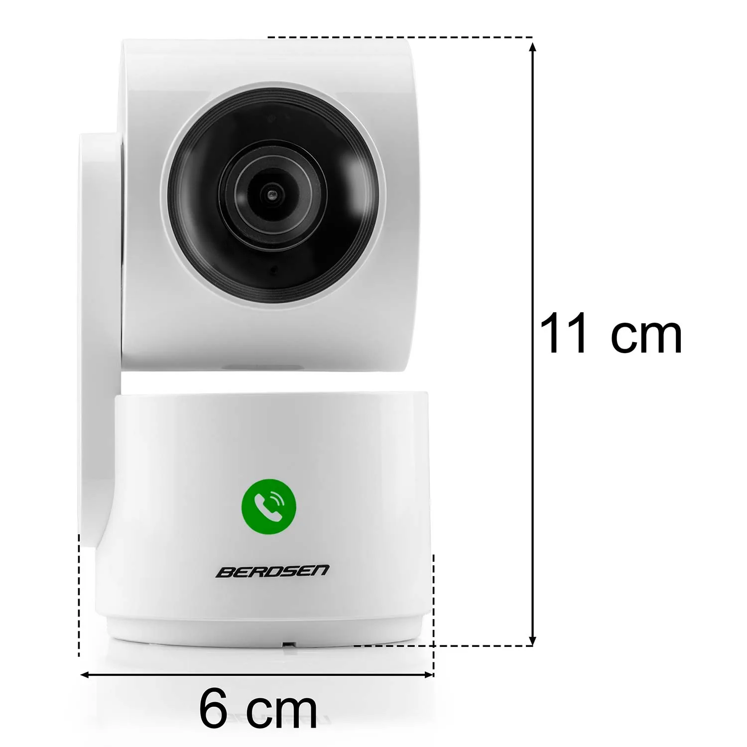 Termékkép 19: Forgatható Wi-Fi IP kamera 3 Mpx beltérre, Berdsen BD-942 J-394200