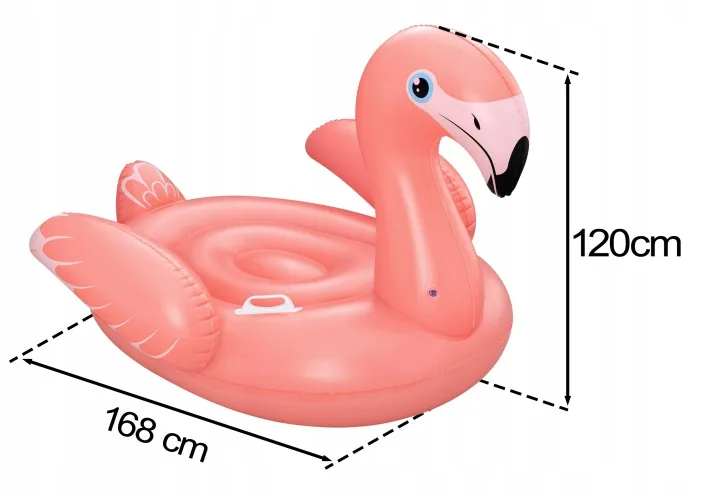 Detail produktu 9: Nafukovací plameňák na plavání XXL 168x120 cm Bestway