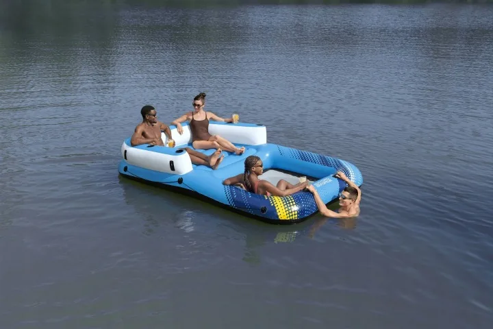 Slika proizvoda 4: Plutajući otočni krevet za 4 osobe s nadstrešnicom Summer Oasis Bestway 43645