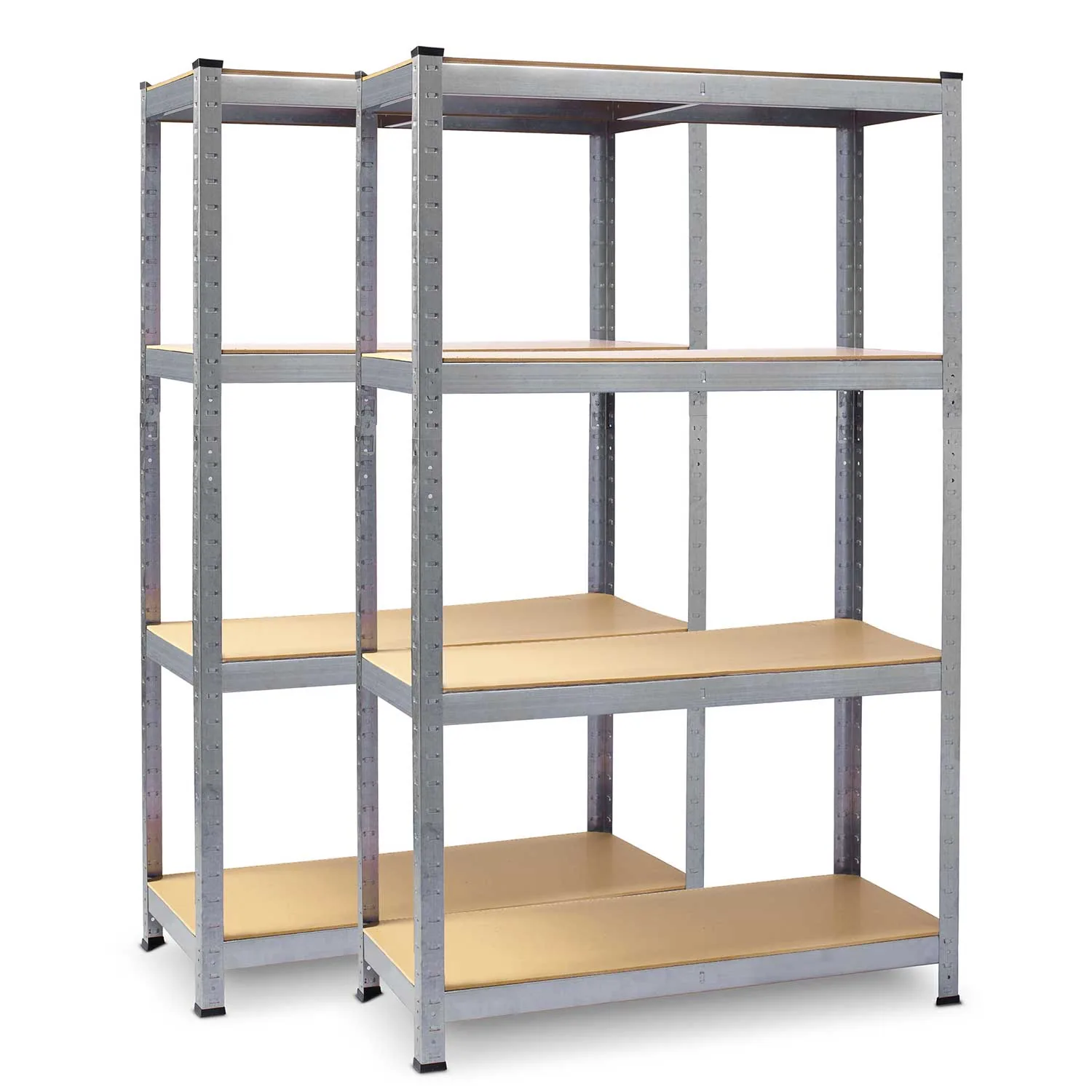 Slika proizvoda 15: Metalni skladišni regal, set 2 kom. 150 x 75 x 30 cm Plonos PL-700