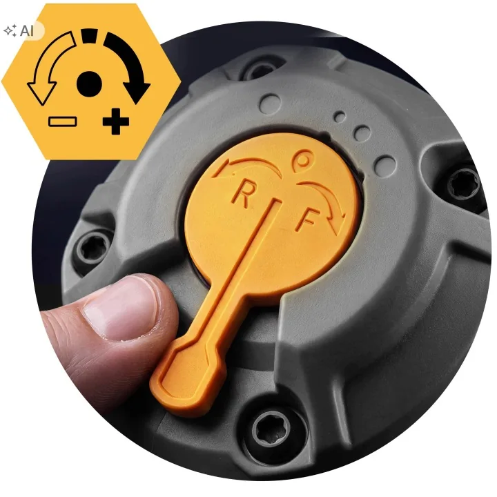 Imagine produs 11: Cheie pneumatică de impact 1560 Nm Humberg HM-261