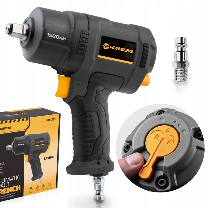Cheie pneumatică de impact 1560 Nm Humberg HM-261