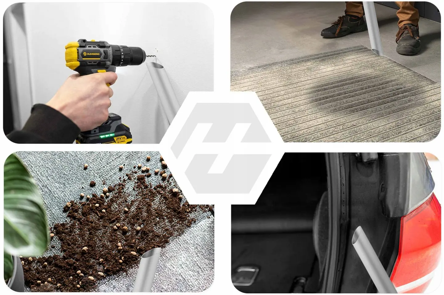 Imagine produs 13: Aspirator pentru cenușă de șemineu, sobă și grătar, pentru șemineu, 1000 W HM-405