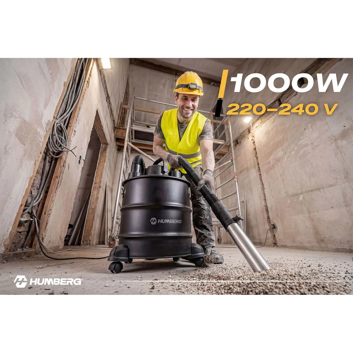 Slika proizvoda 10: Usisavač pepela za kamin, peć i roštilj, za kamin, 1000 W HM-405