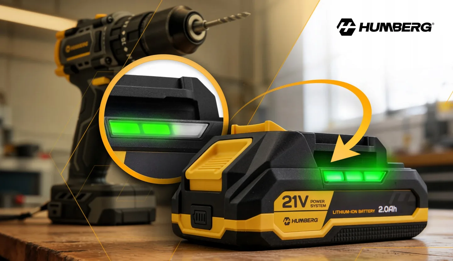 Slika proizvoda 17: Akumulator 21 V 2 Ah za električni alat Humberg Li-Ion 5 ćelija HM-433
