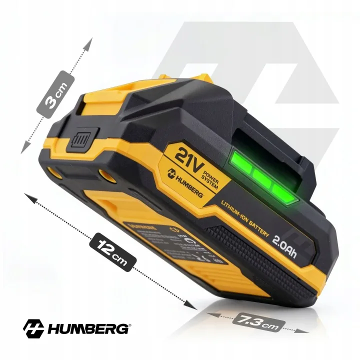 Slika proizvoda 15: Akumulator 21 V 2 Ah za električni alat Humberg Li-Ion 5 ćelija HM-433