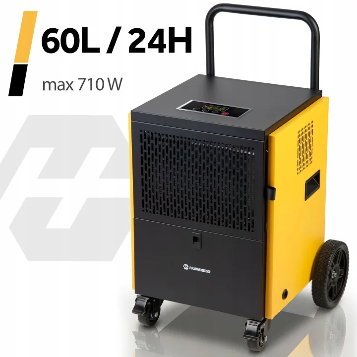 Dezumidificator de aer industrial pentru construcții 60 l/24 h Humberg HM-483