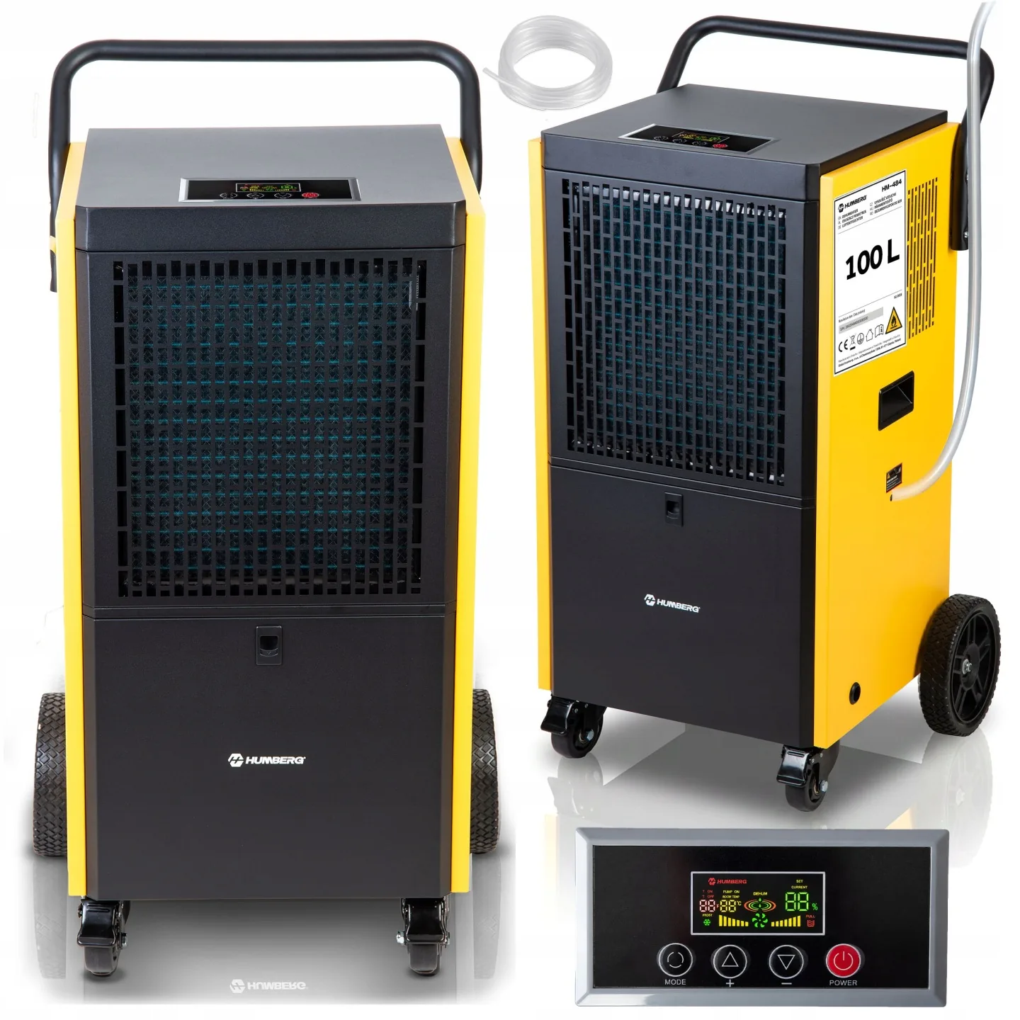 Imagine produs 29: Dezumidificator industrial de șantier 100 l/24 h Humberg HM-484