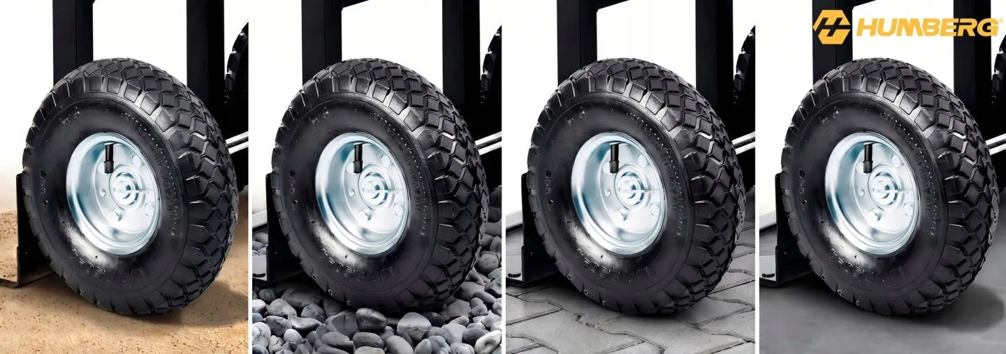 Imagine produs 7: Cărucior de transport pliabil tip diable, compact pentru depozit, 250 kg Humberg HM-516