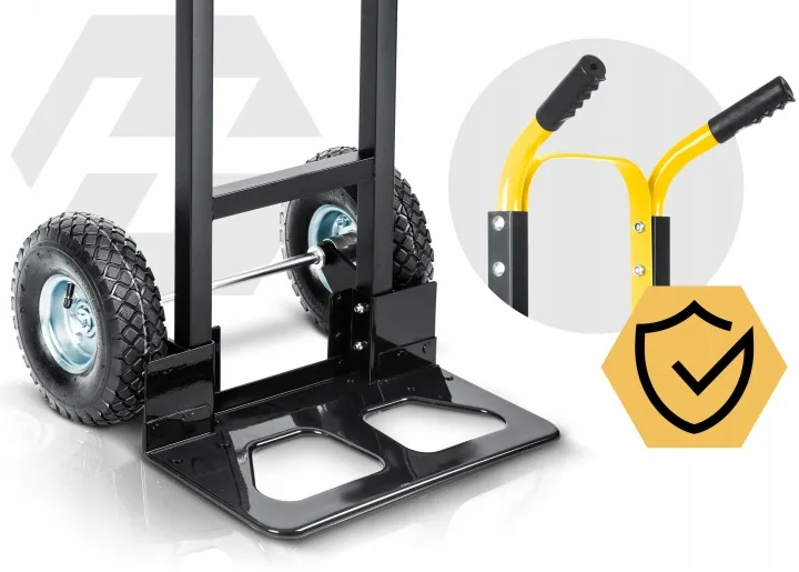 Imagine produs 3: Cărucior de transport pliabil tip diable, compact pentru depozit, 250 kg Humberg HM-516