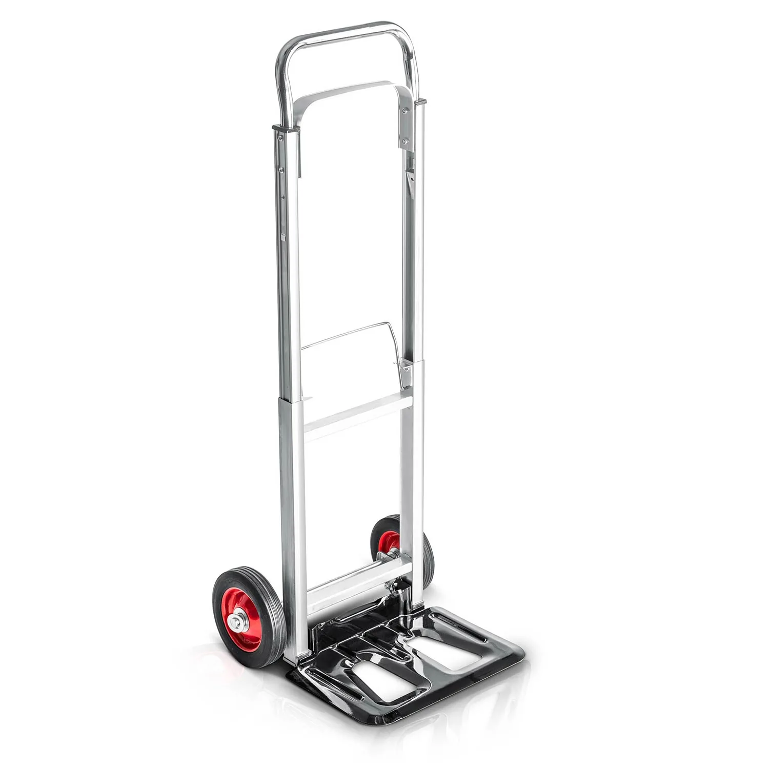 Termékkép 15: Összecsukható szállítókocsi, kétkerekű kézikocsi, raktári, 90 kg, Humberg HM-518
