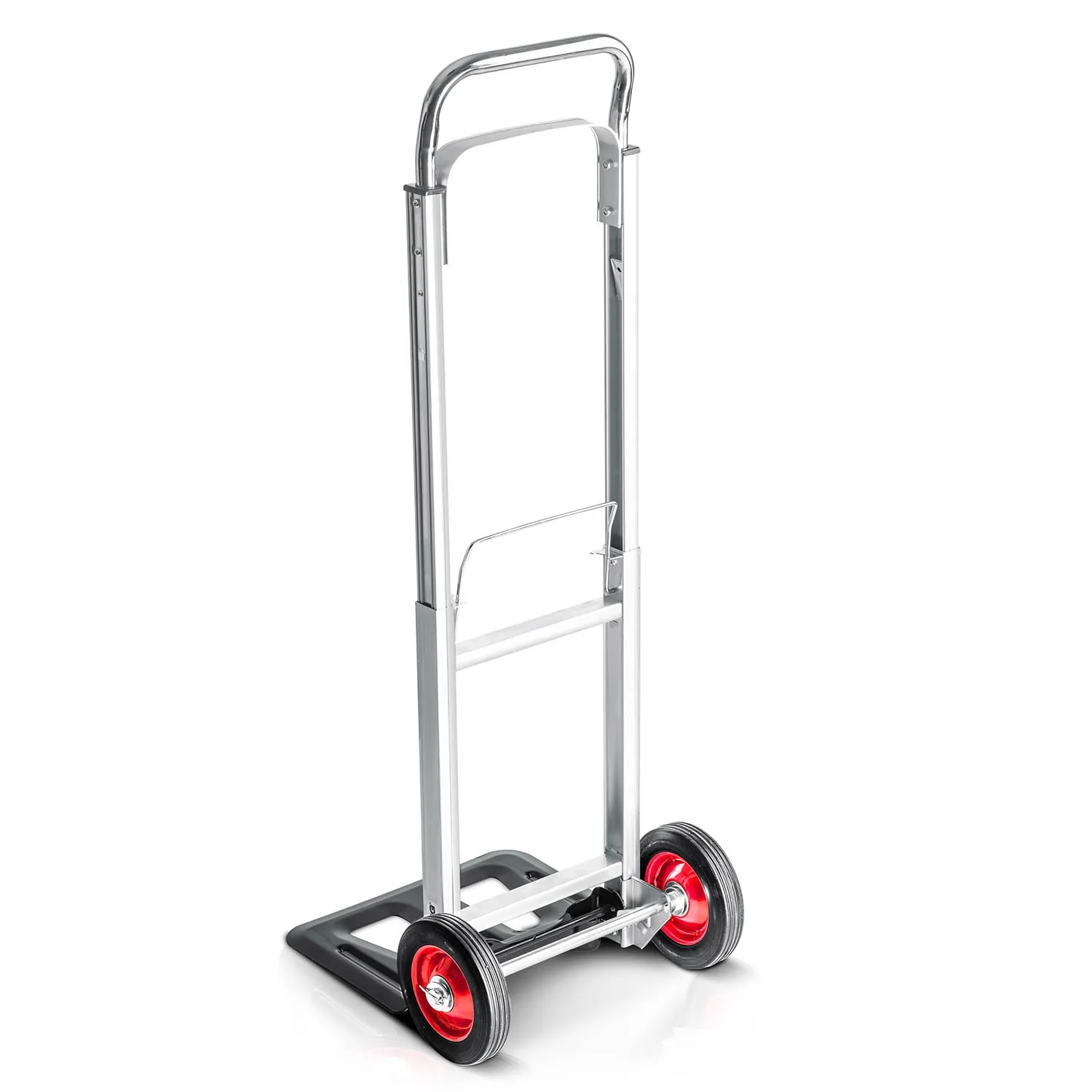 Termékkép 11: Összecsukható szállítókocsi, kétkerekű kézikocsi, raktári, 90 kg, Humberg HM-518