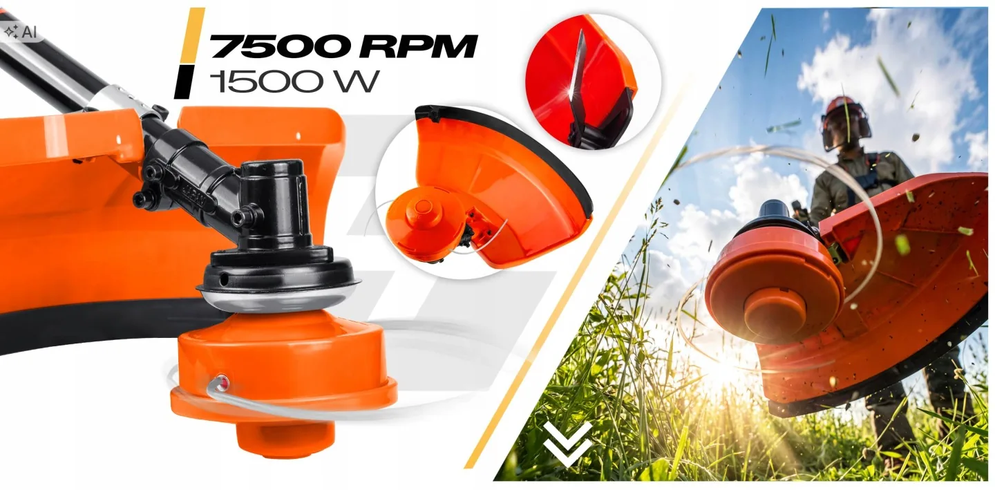 Slika proizvoda 7: Benzinski trimer – motorna kosa 55 cc + ulje Humberg HM-613