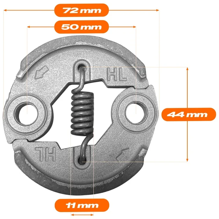 Slika proizvoda 16: Motor za benzinsku kosu i trimer 52 cm³ 7500 o/min Humberg HM-615