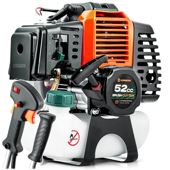 Slika proizvoda 20: Motor za benzinski trimer s ručkama 52 cm³ 7500 o/min Humberg HM-615
