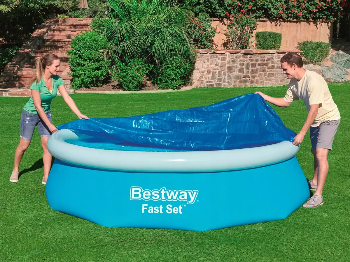 Detail produktu 4: Krycí plachta na zahradní bazén 244 cm Bestway 58032