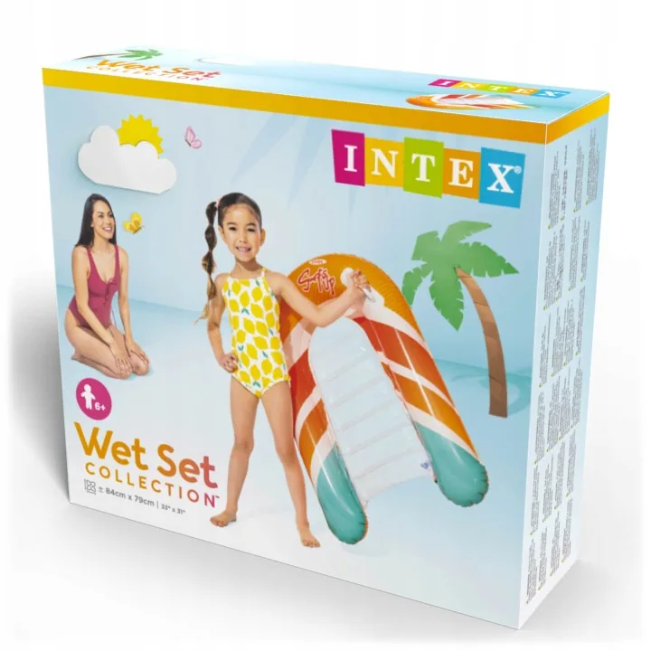 Imagine produs 3: Placă gonflabilă pentru copii 112x62 cm Intex 58172NP