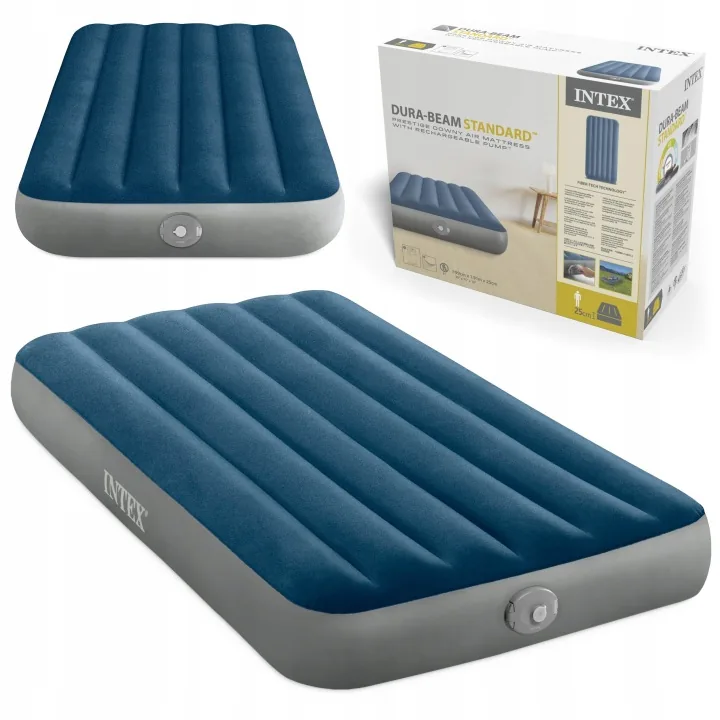 Saltea gonflabilă 191 x 99 x 25 cm cu pompă USB încorporată INTEX 64187NP