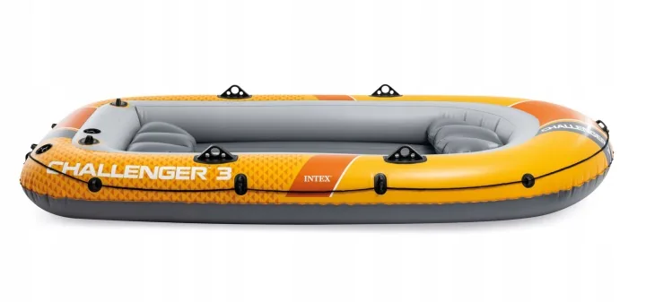 Imagine produs 3: Barcă gonflabilă Challenger pentru 3 persoane, 320 kg, 295 x 137 x 43 cm, pompă, vâsle INTEX 66313