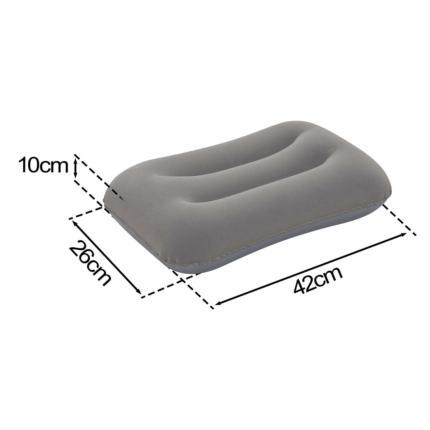 Termékkép 12: Felfújható velúr párna 42 x 26 cm Bestway 67121