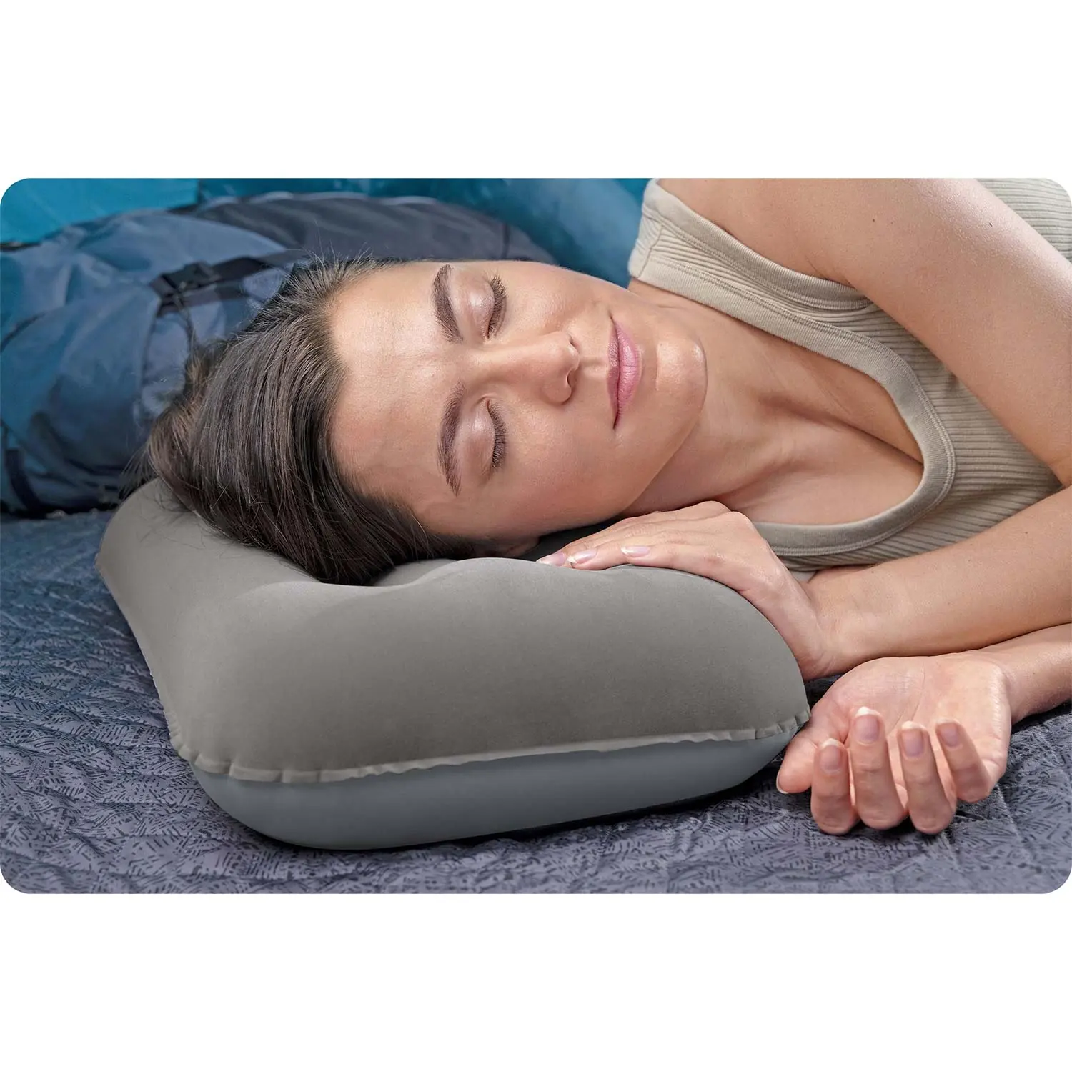 Termékkép 7: Felfújható velúr párna 42 x 26 cm Bestway 67121