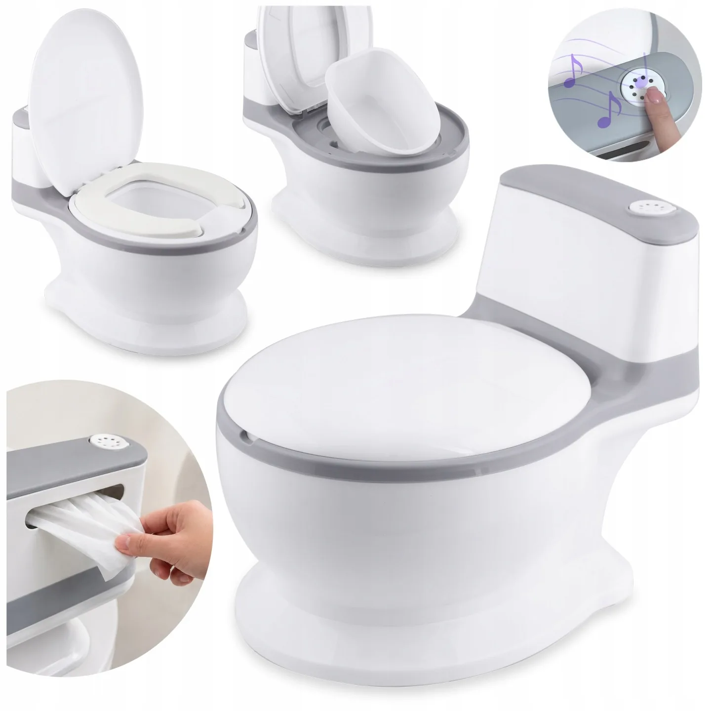 Slika proizvoda 11: Interaktivni glazbeni noćnik – prijenosni dječji WC RK-290