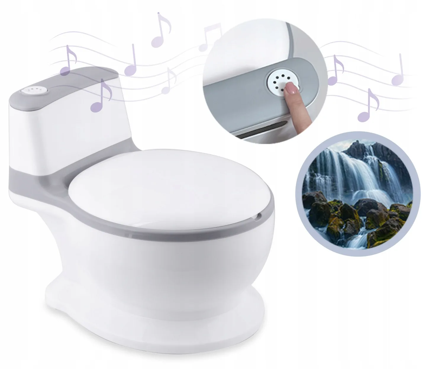 Slika proizvoda 5: Interaktivni glazbeni noćnik – prijenosni dječji WC RK-290