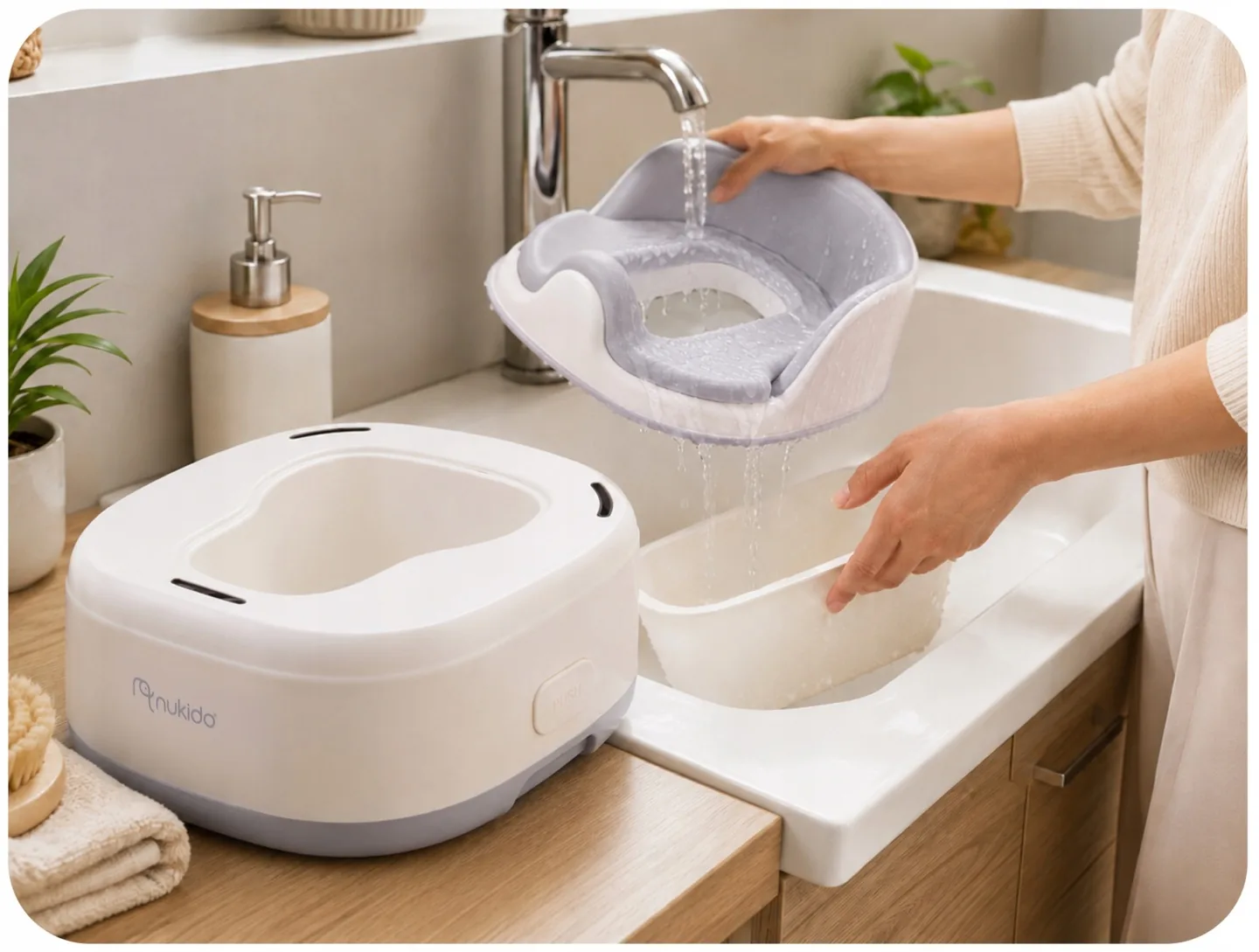 Imagine produs 10: Oală de voiaj 3 în 1 pentru copii Nukido NK-294