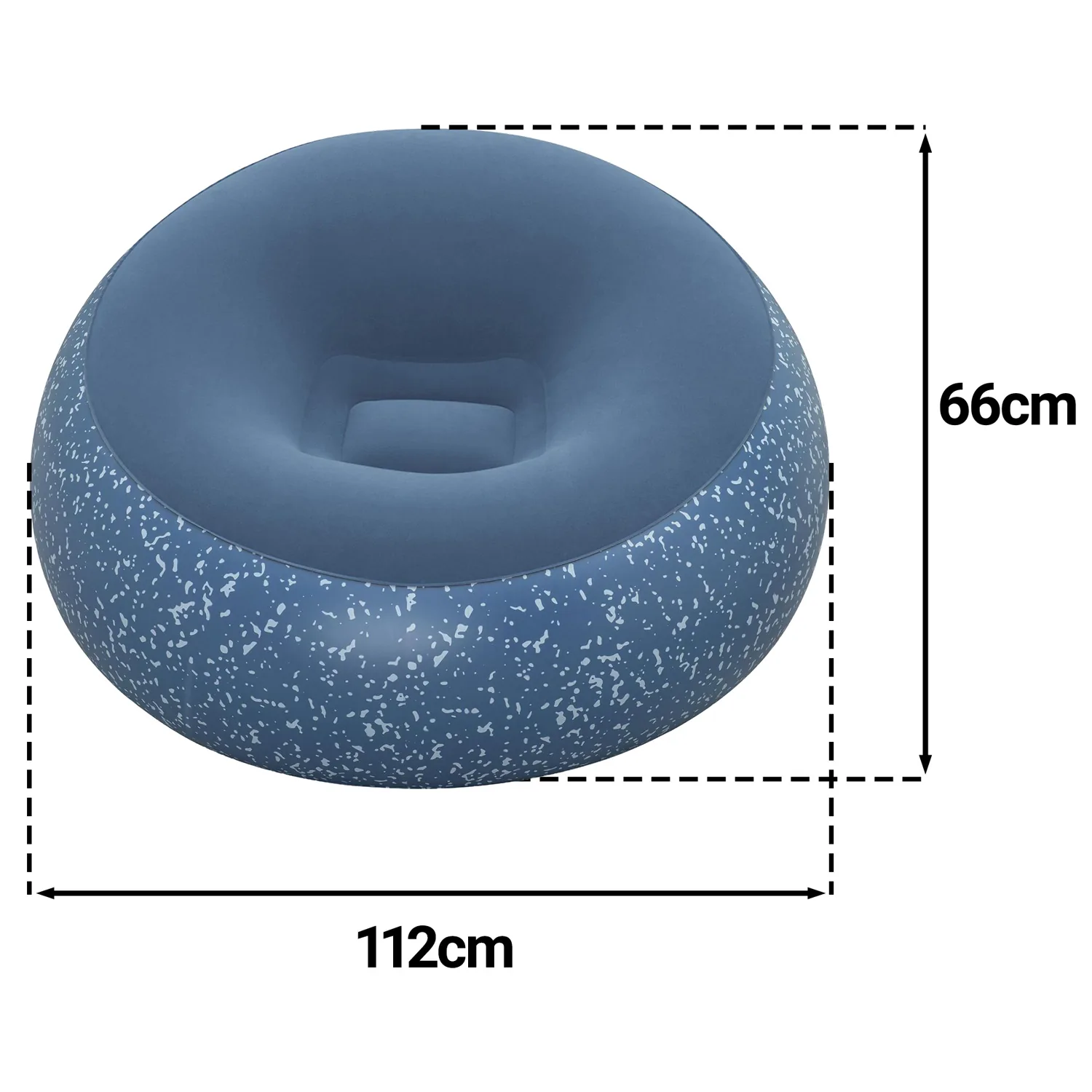 Slika proizvoda 8: Napuhavajuća fotelja, napuhavajuća pufa, sjedeća vreća 112x112 cm Bestway 75154