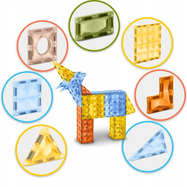 Termékkép 3: Mágneses építőkockák RK-766 Ricokids
