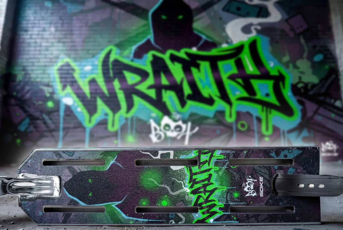Termékkép 3: SOKE Wraith 52x13 cm griptape freestyle rollerekhez