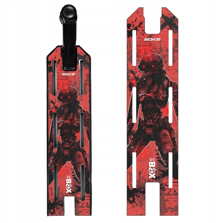 Freestyle rollerre való griptape Soke Griptape 52x13 cm Red Cyber