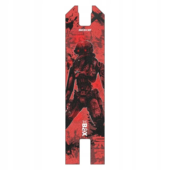 Termékkép 15: Freestyle rollerre való griptape Soke Griptape 52x13 cm Red Cyber