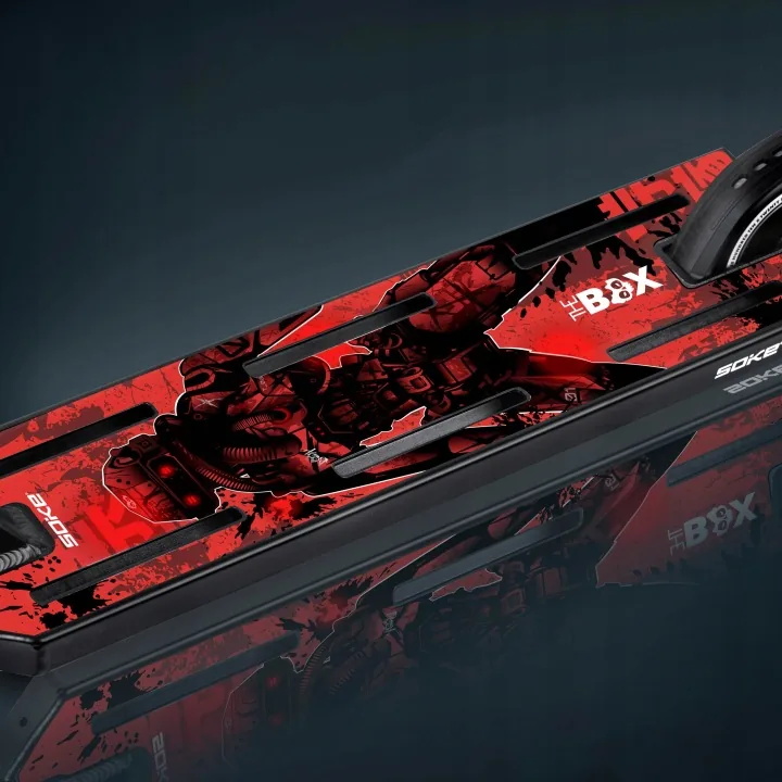 Termékkép 5: Freestyle rollerre való griptape Soke Griptape 52x13 cm Red Cyber