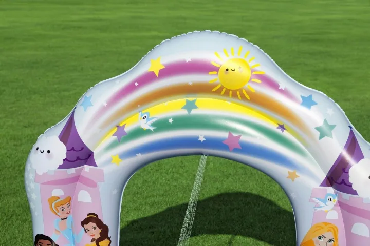 Termékkép 7: Felfújható gyerek játszótér kertbe csúszdával Princess Disney 221 x 193 x 140 cm Bestway 53175