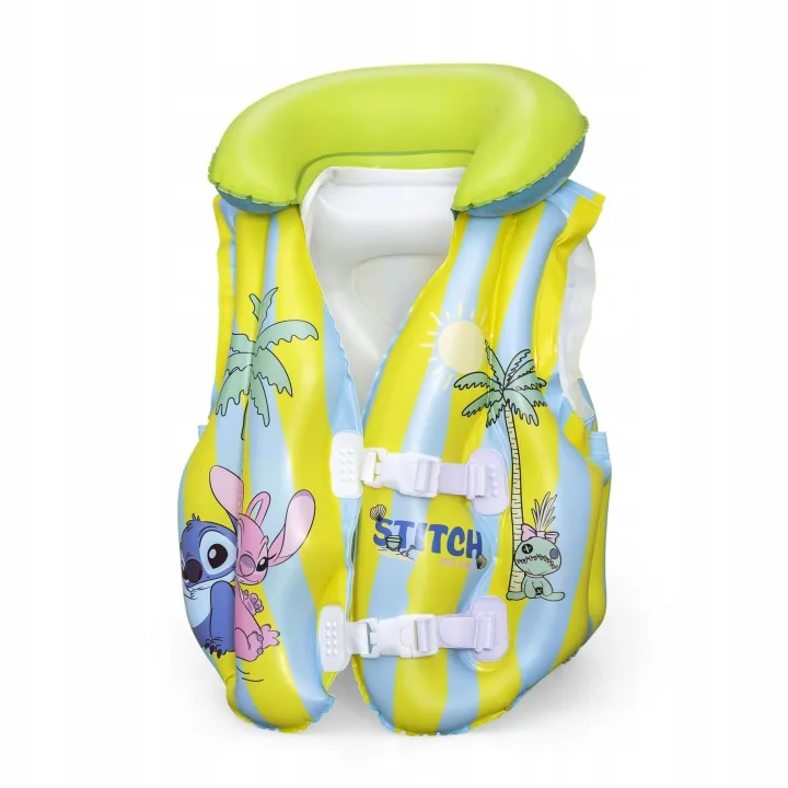 Termékkép 6: Lilo és Stitch úszástanuló mellény M/L Bestway 51 x 46 cm 9104R