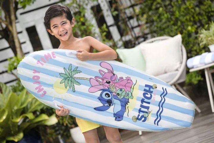 Termékkép 2: Felfújható úszódeszka – strandszivacs Lilo és Stitch 114 x 46 cm Bestway 9104V