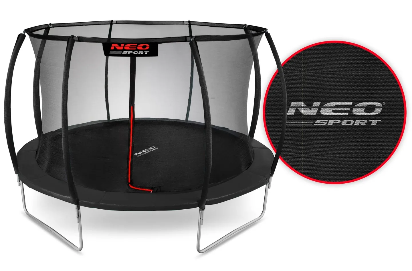 Termékkép 20: Neo-Sport kerti, profilozott trambulin 12 ft/374 cm belső hálóval