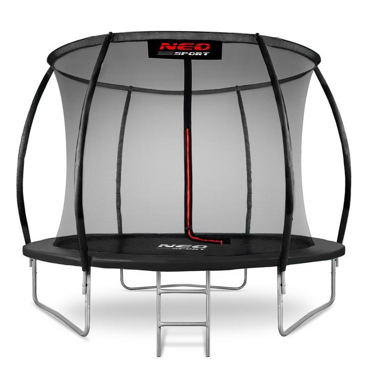 Neo-Sport profilozott kerti trambulin 8 ft/252 cm belső hálóval