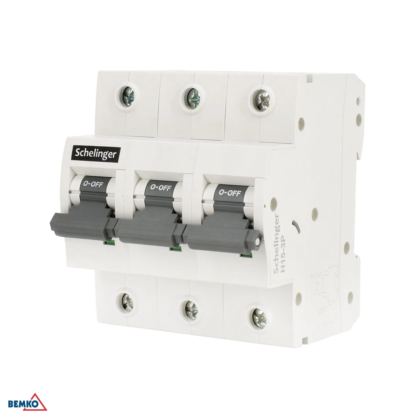 Tropólni odklopnik Schelinger 80 A 15 kA BM-A02-H15-3P-B080