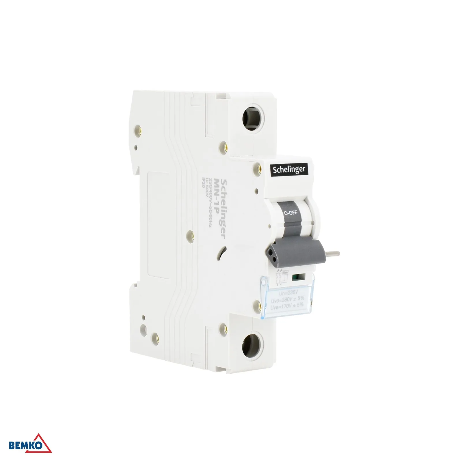 Schelinger podnaponski okidač 230 V AC, 1 modul za prekidače G8/G9/GVL BM-A10-MN-1P