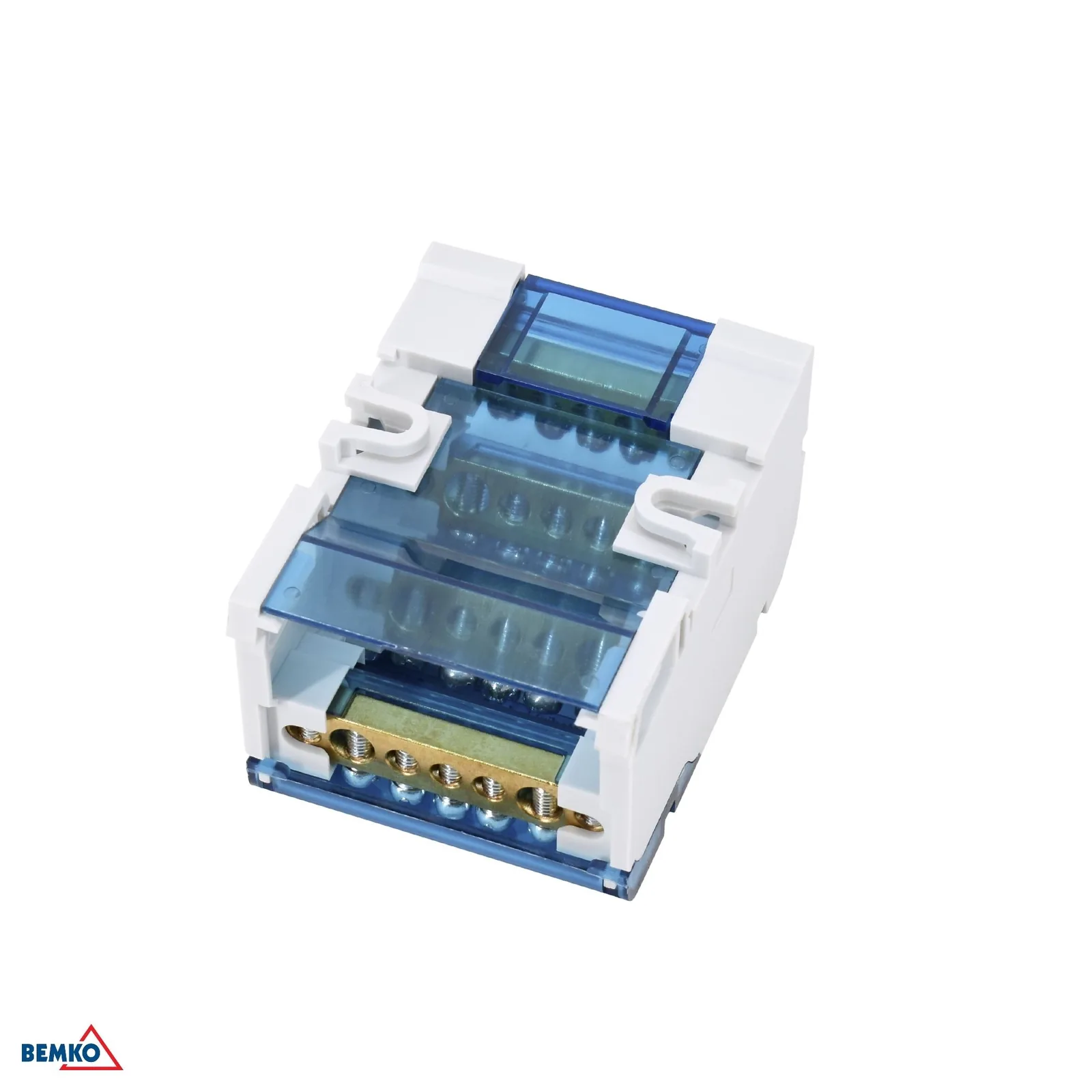 Schelinger modularni razdelilni blok za DIN letev 125 A, IP20, 4×7 BM-A18-MDB-407