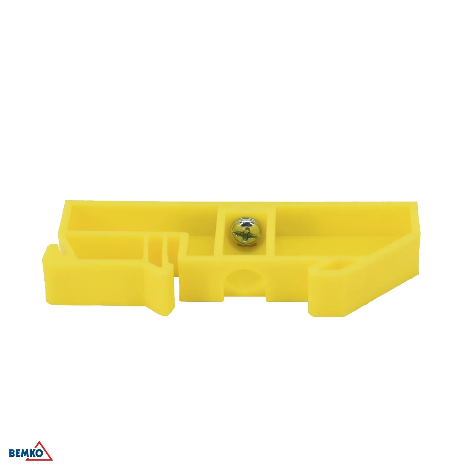 Schelinger prehodna sponka za DIN letev 35 mm 63 A 500 V rumena BM-A18-TBI-6X09-12P-ZO