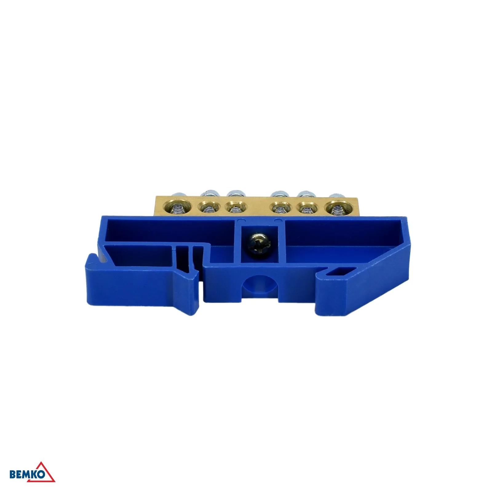Schelinger svorkovnica za DIN letev 125A 500V, 1 modul BM-A18-TBI-8X12-06P-NI