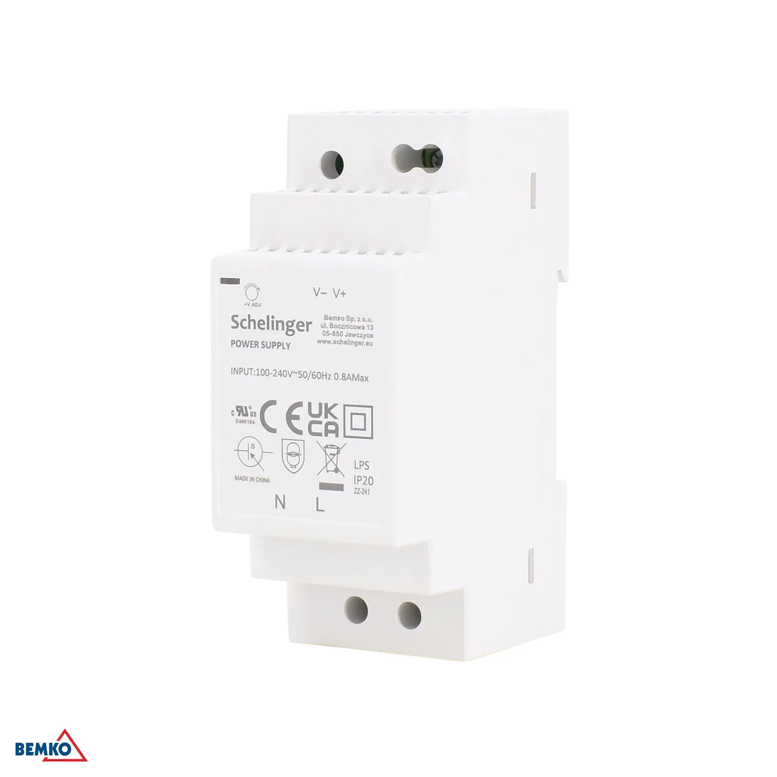 Schelinger napajanje na DIN šinu 12V 24W BM-A21-LDD024-2P-12V