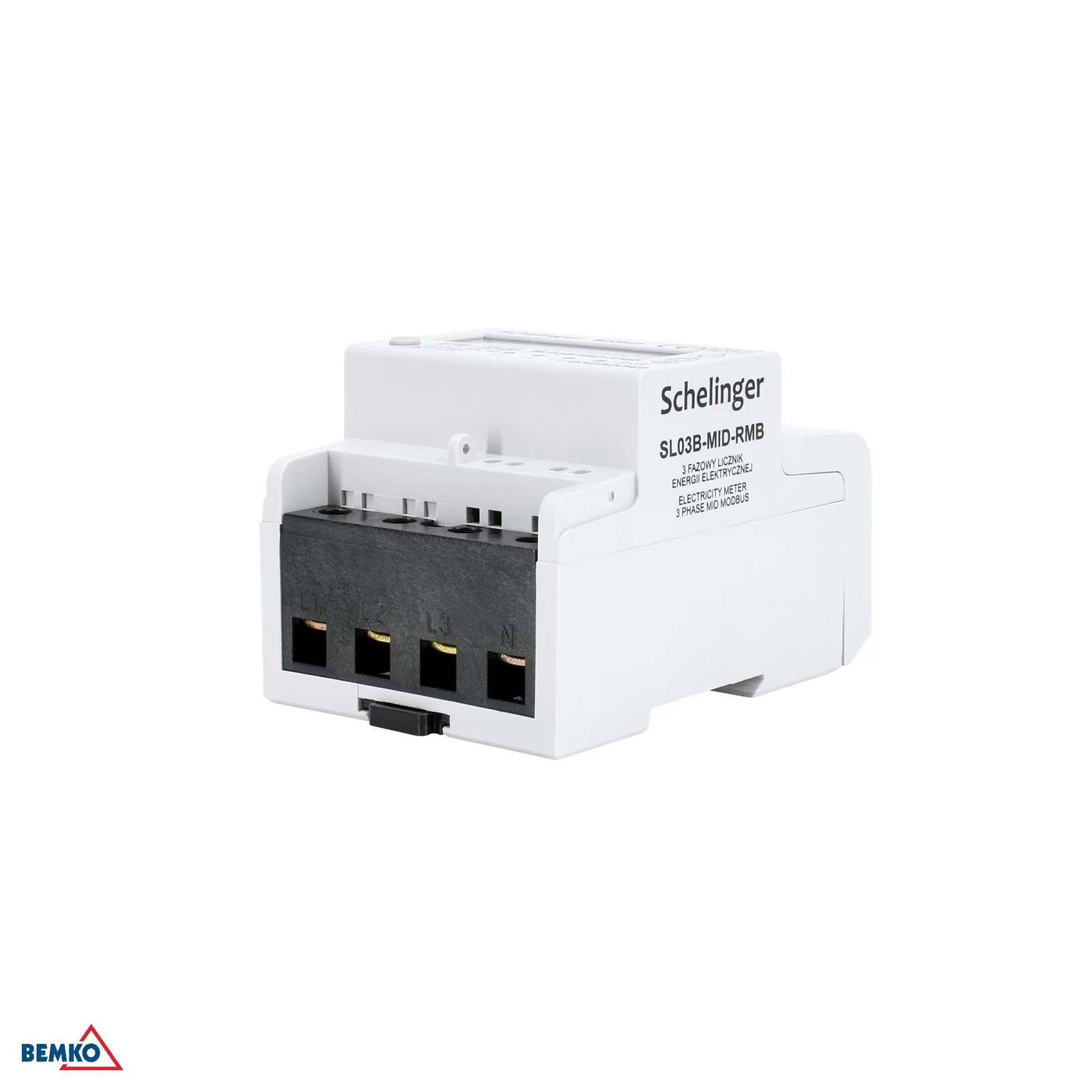 Schelinger trofazni podmjerni elektromjer s Modbusom za DIN šinu 100A BM-A31-SL03B-MID-RMB